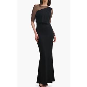 Marcella Valeria Gown Black Large NWT